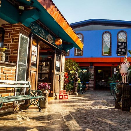 Hotel El Pan Nuestro Tepoztlán Kültér fotó