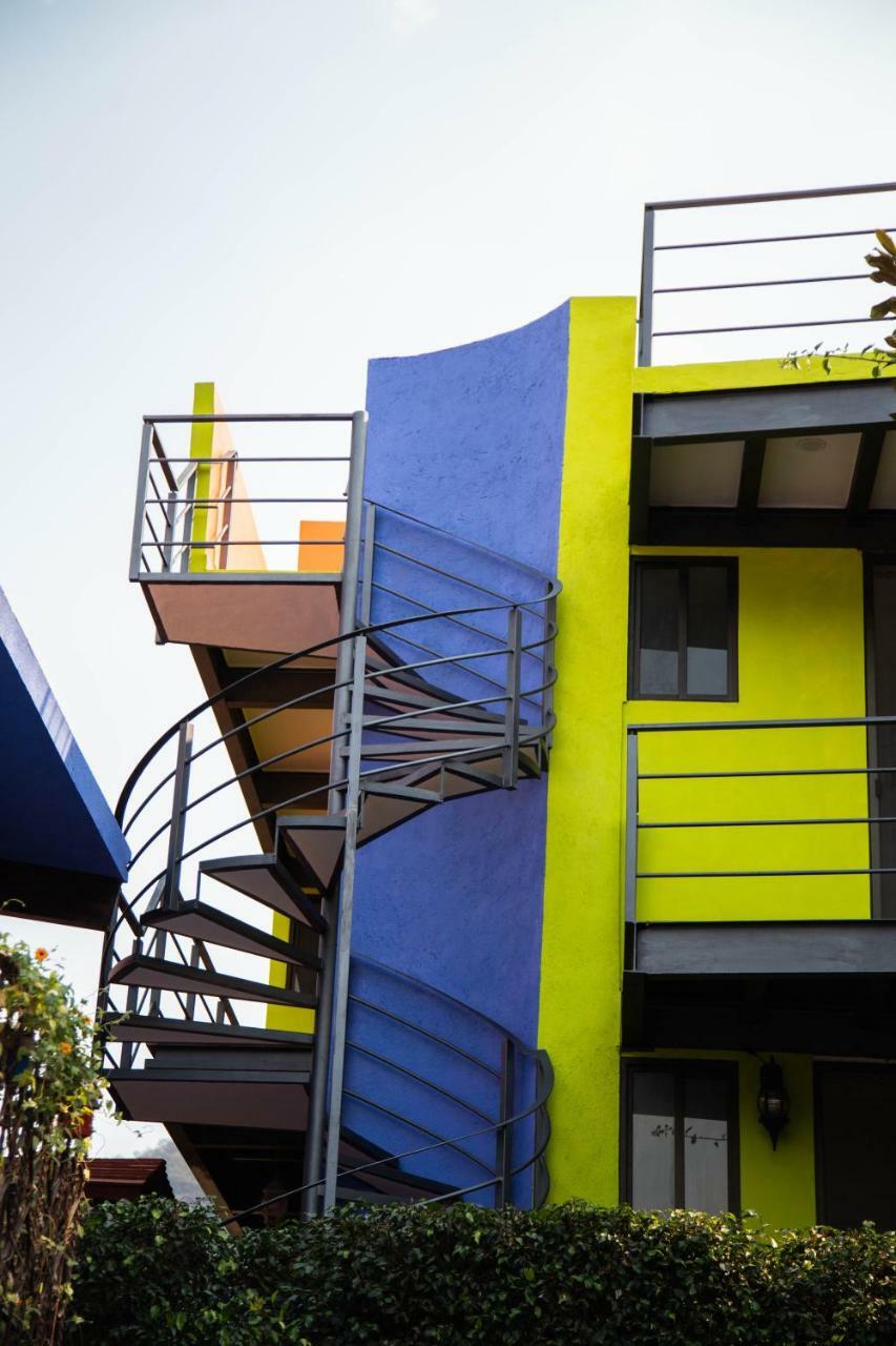 Hotel El Pan Nuestro Tepoztlán Kültér fotó