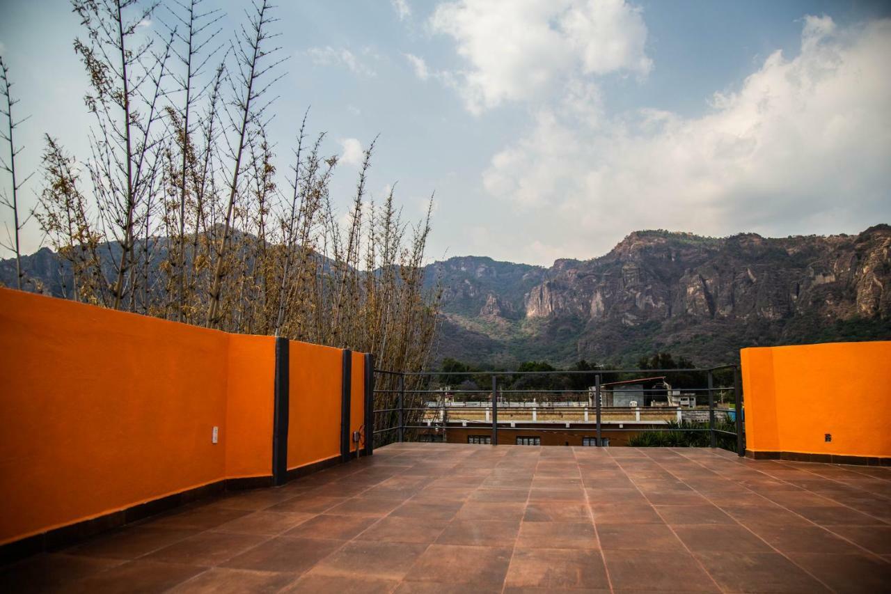 Hotel El Pan Nuestro Tepoztlán Kültér fotó