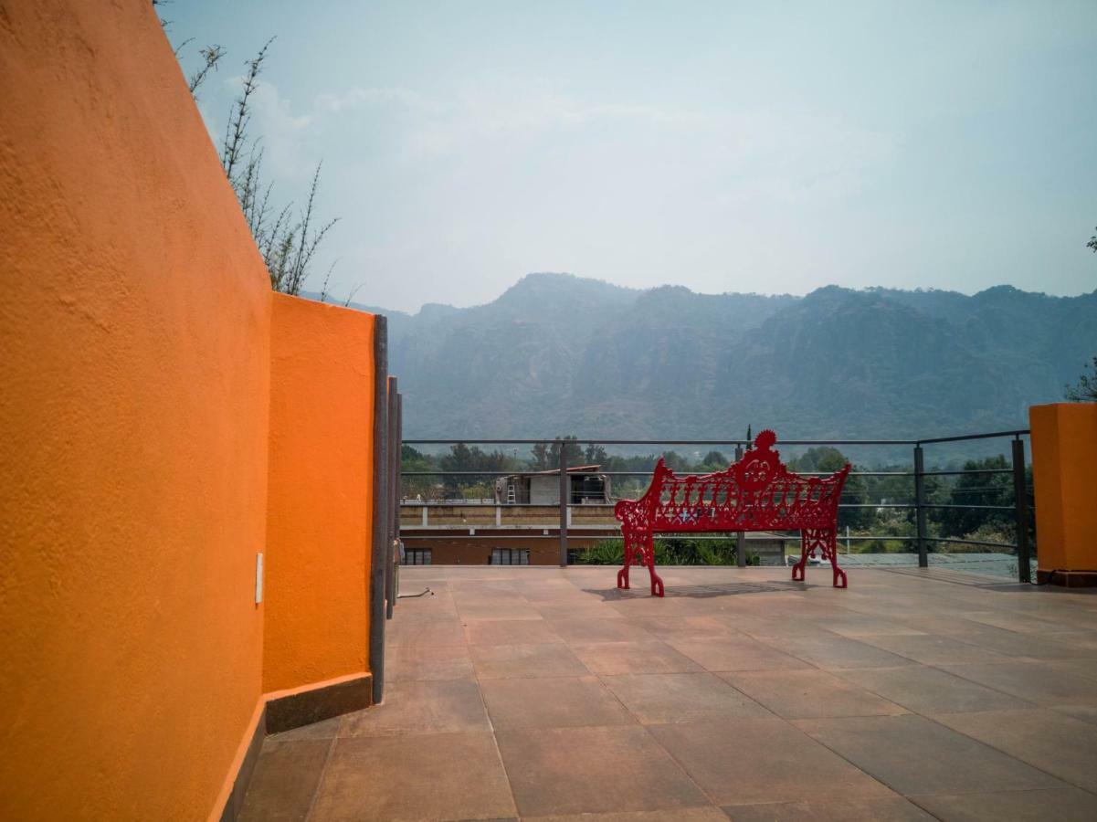 Hotel El Pan Nuestro Tepoztlán Kültér fotó