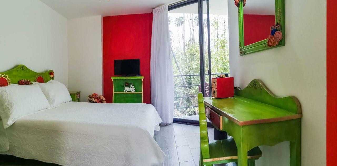 Hotel El Pan Nuestro Tepoztlán Kültér fotó